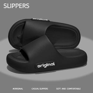 Nouvelles sandales de plage pour femmes, design tendance, semelle épaisse en EVA, antidérapantes, augmentant la taille, vente chaude, pantoufles à bout fermé - Product Image 5