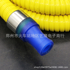 Tuyau de gaz en acier inoxydable, 1.5, 2.0, 3.0 mètres, antidéflagrant, pour cuisinière à gaz domestique, connexion de tuyau de gaz naturel GPL - Product Image 2