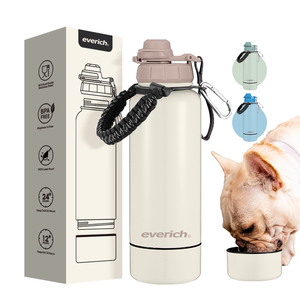 Bouteille d'<span class=keywords><strong>eau</strong></span> en acier inoxydable à double paroi, utilisation polyvalente, personnalisation disponible, conception en deux parties, s'adapte à différents besoins <span class=keywords><strong>de</strong></span> <span class=keywords><strong>vie</strong></span> - Product Image 5