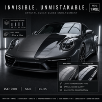 Film de protection PPF en TPU série 7,5 mil - Auto-réparateur, anti-rayures, anti-UV, pour changement de couleur de carrosserie automobile