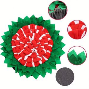 Tapis de Sniffing Interactif pour Chiens : Jouet Anti-Stress, Distributeur Lent de Friandises, Durable, Écologique, Gris – Encourage la Chasse Naturelle - Product Image 5