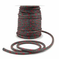 Câble de treuil UHMWPE 6 mm, rouleau de 50 m, ligne de treuil synthétique Dyneema, 12 brins, haute résistance, câble de remorquage pour ATV, UTV, tout-terrain, marine