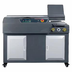 Machine à relier automatique à écran tactile A4 320mm papier côté colle <span class=keywords><strong>reliure</strong></span> parfaite <span class=keywords><strong>pour</strong></span> livres vente en gros - Product Image 1
