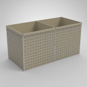 Vente directe d'usine, boîte en <span class=keywords><strong>gabion</strong></span> robuste, treillis métallique, tailles personnalisées disponibles, abri de bunker, bastion pour la protection des frontières - Product Image 2
