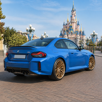 Nouvelle jante en alliage d'aluminium forgé, design Y Mesh, bronze brossé, concave, logo personnalisé, jante de voiture 18-22 pouces 5x114.3