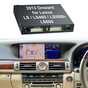 LS LS460 LS500h LS600 Unidades principales OEM Inalámbrico Apple CarPlay y <span class=keywords><strong>Android</strong></span> Kits de integración automática Reproductor de DVD para automóvil Lexus - Product Image 1