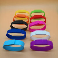 Gelang Silikon Kualitas Tinggi Drive Logo Kustom Usb Flash USD Flashdisk