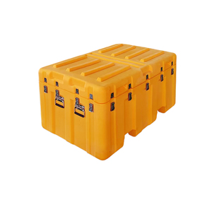 Boîte de chargement verte étanche à la corrosion et résistante à la rouille avec quincaillerie encastrée et roues pour les activités sportives en plein air - Product Image 1