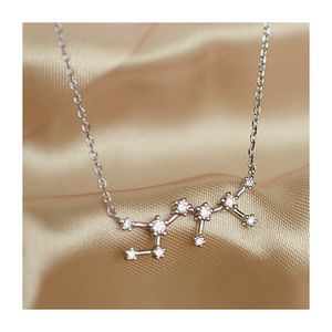 Colgante de plata de ley para chica, joyería del zodiaco, horóscopo, astrología, signo de estrella, collar - Product Image 4