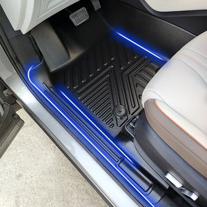 หรูหราที่กําหนดเองรถเท้าเสื่อ 5D Tpeรถชั้นเสื่อกันน้ํารถสําหรับSong Pro - Product Image 2