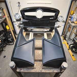 2016-2017 CANARDS DE PARACHOQUES TRASERO DE FIBRA DE CARBONO ESTILO CWS para <span class=keywords><strong>HONDA</strong></span> CIVIC X 10TH GEN - Product Image 3