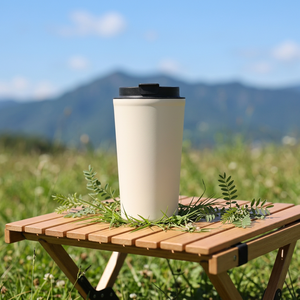 Taza de café de acero inoxidable con diseño de logotipo personalizado CCH, taza aislada portátil para exteriores - Product Image 3