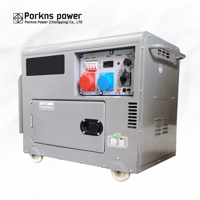 Super Silent Diesel Generator 30kw 10kw 10kva Three Phase 15 kw 15kva 30kva 50/60hz ATS Mobile