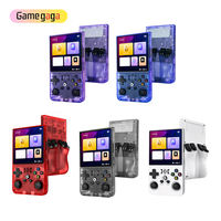 Gamegaga R36 MAX Pro Retro Handheld-Spielkonsole 4 Zoll IPS WLAN Gaming-Konsole mit Online-Video-Unterstützung Tragbarer Taschenspieler
