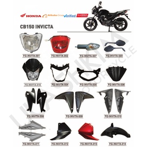 Piezas de ABS para Motocicleta DREAM <span class=keywords><strong>125</strong></span> K37 CB1/CB125 CB110 CB125E/ECO100+ CB150 INVICTA 2014 CB190R CB250 TWISTER, Piezas de Carenado de Plástico - Product Image 4