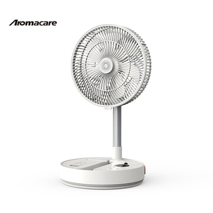 <span class=keywords><strong>Ventilateur</strong></span> sur pied pliable Aromacare 10 pouces, 7200 mAh, rechargeable, oscillant, avec télécommande et boîte à arômes pour la maison et le camping - Product Image 4