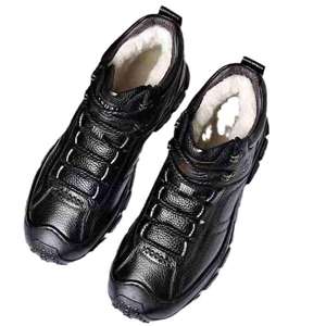 Zapatos de Montaña para Hombre Mingfu, de PVC, con Suela Gruesa, Cálidos para Invierno, Casuales, con Punta, para Exteriores, Tendencia de Moda, Entresuela de Látex y Goma - Product Image 4