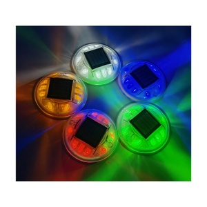 Réflecteurs LED en aluminium, clous solaires LED, marqueurs de chaussée réfléchissants surélevés - Product Image 4