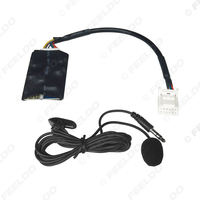 Adaptateur radio audio de voiture, câble auxiliaire avec microphone mains libres pour Toyota Reiz/Camry/Highlander/Corolla/Vios/RAV4/Prado