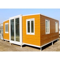 Maison conteneur en australie pologne, maisons portables extensibles 2 chambres à coucher, moins cher, transportable