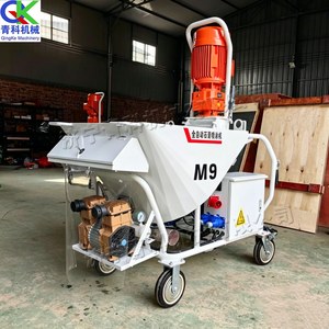 Nouvelle machine de pulvérisation de mortier de plâtre automatique à haute efficacité, machine de pulvérisation murale portable pour le plâtrage des murs intérieurs - Product Image 5