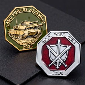 Moneda Conmemorativa Personalizada del Fabricante, Chapada en Antiguo, con Logotipo en Relieve 3D, Patrón Personalizado - Product Image 6