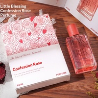 Coffret Cadeau Parfum Corps Femme Confession Rose – Fragrance Longue Durée Populaire pour Étudiantes