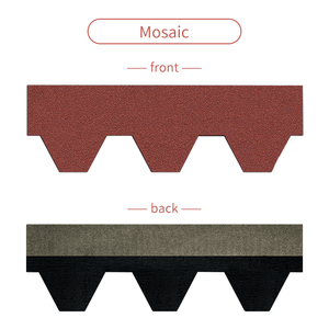 Forme de mosaïque rouge de Chine monocouche - Product Image 4