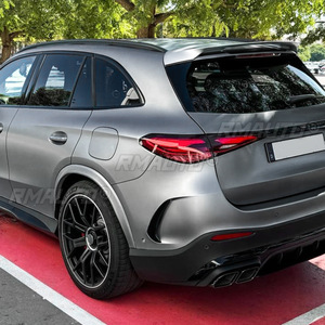 สปอยเลอร์กันชนหลังรถยนต์ ฝาครอบช่องระบายอากาศด้านข้าง สำหรับ Mercedes-Benz GLC-Class X254 AMG Line 2023-2024 ชุดแต่ง Body Kits Tuning - Product Image 5