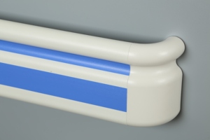 PVC Hospital Handrail Corridor Safety <strong>Wall</strong> Guard <strong>Rail</strong> for Public Medical Areas - Product Image 3