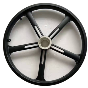 Jantes de vélo de 26 pouces en alliage de magnésium, roues à 5 branches, jante de vélo en alliage de magnésium avec moyeu à dynamo intégré (SHIMANO & SUNRACE) - Product Image 5