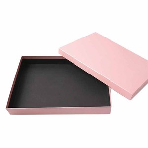 Coperchio della scatola di imballaggio in carta ecologica personalizzata e scatole di base scatola di t-shirt per abbigliamento regalo per i vestiti - Product Image 1