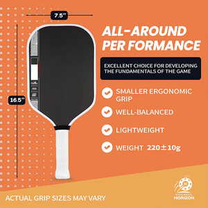 Nhà máy bán buôn vợt cầu lông pickleball sợi carbon BenPro Pro IV 14mm / 16mm, sản xuất vợt tùy chỉnh OEM/ODM - Product Image 2