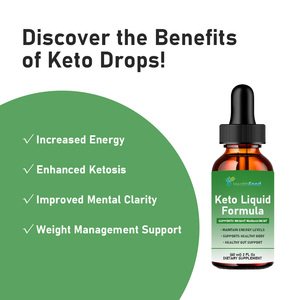 Gotas de Fórmula Líquida Herbal Keto Personalizadas por el Proveedor, Apoyan la Función Muscular y Promueven el Control de Peso, Suplemento Dietético - Product Image 2