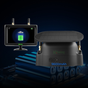 Système de caméra de camion sans fil solaire <span class=keywords><strong>WIFI</strong></span>, caméra de tableau de bord de camion magnétique étanche, moniteur IPS 5 pouces, aide à la marche arrière pour <span class=keywords><strong>remorque</strong></span> de voiture - Product Image 5