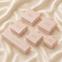 Boîte à bijoux coulissante de luxe en carton rigide avec logo personnalisé pour collier, boucles d'oreilles, bague, bracelet - Vente en gros