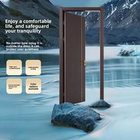 Portes insonorisées en bois massif sur mesure pour salle de piano, salle de batterie et chambre à coucher
