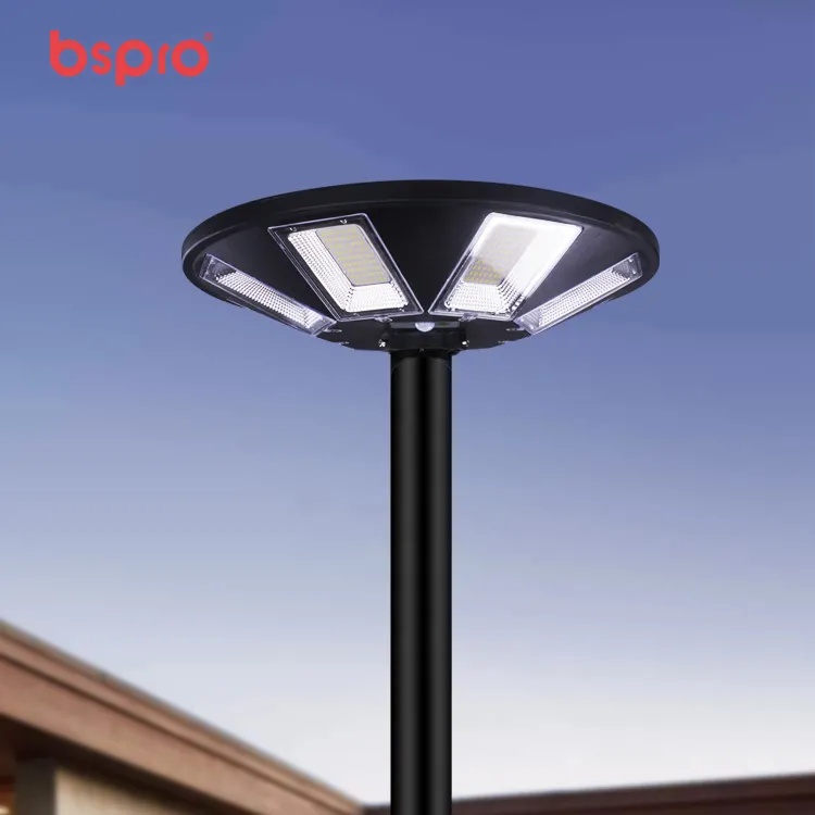 Bspro low price outdoor lights high powered UFO landscape waterpoof ip65 bollard 480w solar garden light