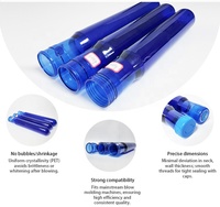 Préforme PET écologique en promotion pour bouteilles d'eau de 5 gallons avec goulot de 55 mm et plastique haute transparence
