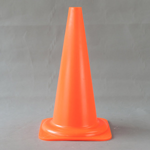 Cono de Tráfico Reflectante de Advertencia Flexible de PVC Naranja de 500 mm para Emergencias - Product Image 1
