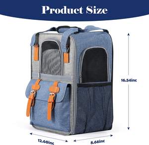 JW-Mochila De Viaje desmontable para mascotas, Mochila pequeña para gatos y perros, para senderismo - Product Image 2