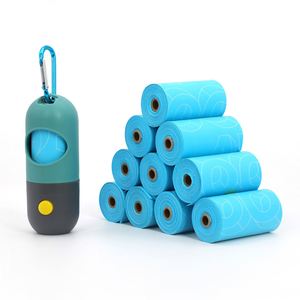 Sacs à déjections pour animaux de compagnie en plastique biodégradable et compostable, respectueux de l'environnement, avec étiquette personnalisée, sacs à crottes pour chiens et chats durables et dégradables - Product Image 5