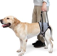 Arnés de Soporte para Patas Traseras de Perros Grandes, para Perros Mayores, Discapacitados o Lesionados, Asistencia para la Rehabilitación de Extremidades Traseras Débiles