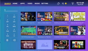 Proyector C9 con Sistema Android 9, Aplicaciones Integradas, Proyector HD Más Reciente, Resolución Nativa de 1080P, 350ANSI Lúmenes, LED, WiFi 5G, BT, Cine en Casa - Product Image 6