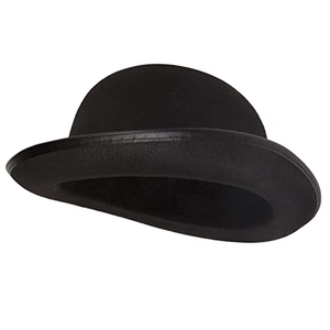 Chapeau cloche en feutre de couleur unie pour fête, chapeau haut de forme noir pour Halloween, taille adulte, chapeau cloche en feutre pour fête costumée, fabriqué en tissu durable - Product Image 5