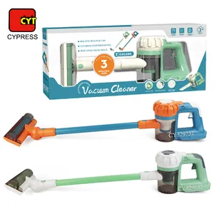 Vente chaude Faire semblant Jouet Aspirateur Ménage Nettoyage Jouets Jouer Ensemble Aspirateur Sans Fil Pour Enfants