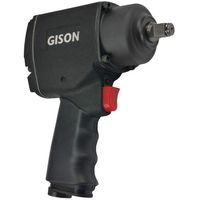 Poignée d'échappement 600 Ft.Lb (813 Nm) Max Torque 1/2 "Square Drive Air Impact Wrench With Twin Hammer