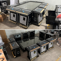 Table de pêche détachable pour 10 joueurs, écran métallique de 86 pouces, prix de gros de l'usine Qianmen, pour machine de jeu d'arcade de pêche