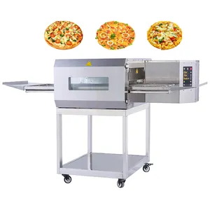 Commerciële Keuken Bakapparatuur Elektrische Snack Maken Machine Transportband Pizza Oven