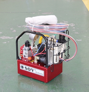 Pompe à piston hydraulique pneumatique haute pression HAWE SOV-QDB-2 700BAR 10000PSI 8L pour clé dynamométrique OEM - Product Image 3